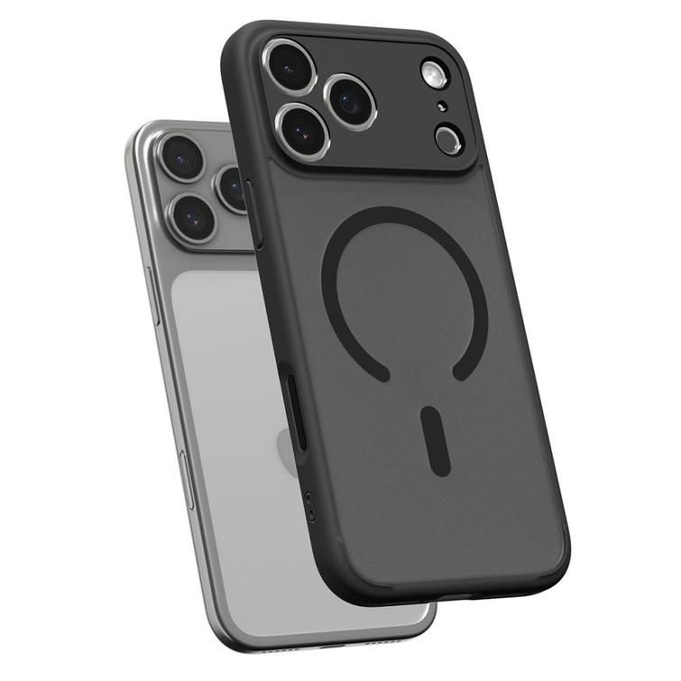 Spigen Ultra Hybrid Mag Magsafe case for iPhone 17 Pro Frost Black