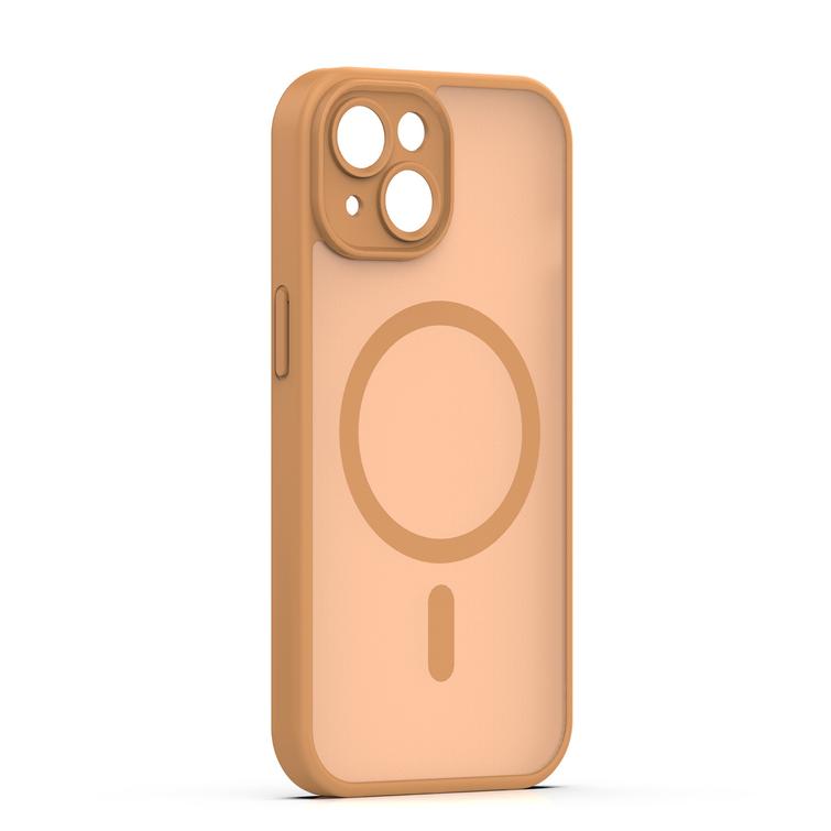 Mag Matt case for iPhone 13 6,1" brown camera protection