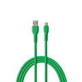 COLORUM-kaapeli USB-A - USB-C 1,8m 3A CK60-AC-04 xGreen