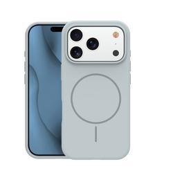 Silicone Thin Mag case for iPhone 17 Pro 6,3" / iPhone 18 Pro 6,3" silver