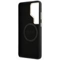Guess case Rhinestone Round Logo MagSafe for Samsung Galaxy S26 Ultra black