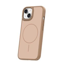 Frame Thin Mag -suojakuori iPhone 13 6,1":lle, ruskea