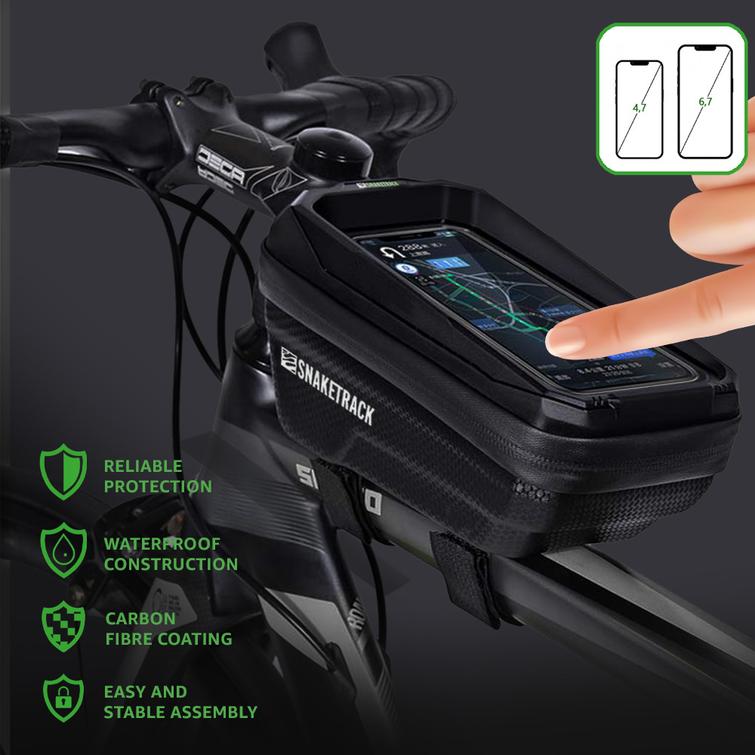 Snake Track -pyörän runkolaukku