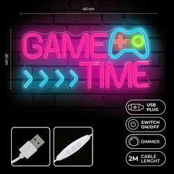 Forever Light Neon PLEXI LED GAME TIME multicolor FPNE34