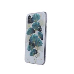 Gold Glam case for iPhone 15 Pro Max 6,7" leaves