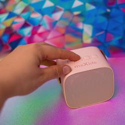 Maxlife Bluetooth-karaoke-kaiutin MXKS-100 vaaleanpunainen