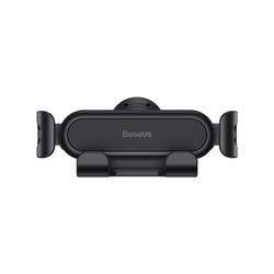Baseus Stable Lite -autoteline, musta, gravity-kiinnityksell&auml;, ilmanpoistoaukkoa varten