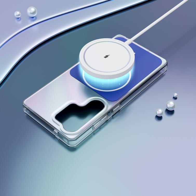 Etteri Hidden Pearl case for Samsung Galaxy S25 Ultra dark blue