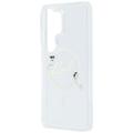 Karl Lagerfeld case IML KC Script MagSafe for Samsung Galaxy S26 Ultra transparent