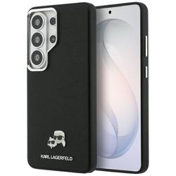 Karl Lagerfeld case Saffiano KC Metal Logo MagSafe for Samsung Galaxy S26 Ultra black