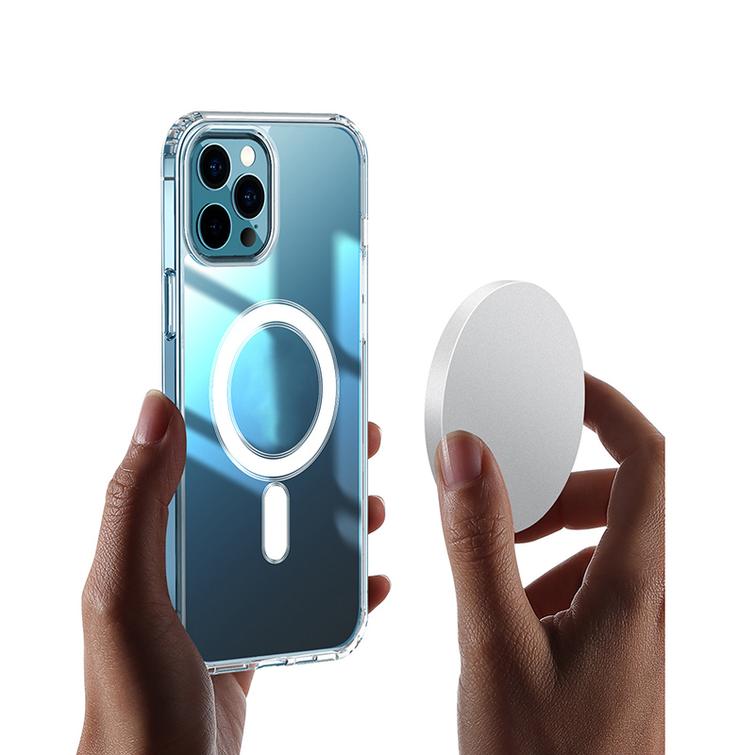 Iskunkestävä 1,5 mm:n magneettikotelo Samsung Galaxy A36 5G / A56 5G:lle, läpinäkyvä