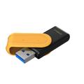 Kingston 512GB kannettava USB 3.2 Gen 1 DataTraveler Exodia S -muistitikku (musta/keltainen)