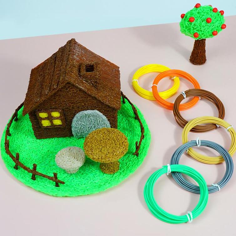 3D Pen Filament 36m - set (3m x 12 colours)
