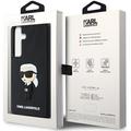 Karl Lagerfeld case for Samsung Galaxy S24 KLHCS24S3DRKINK black HC 3D RUBBER IKONIK NFT