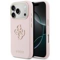 Guess HC PU FW RESIN LOGO PINK -suojakuori iPhone 17 Pro Max 6,9":lle
