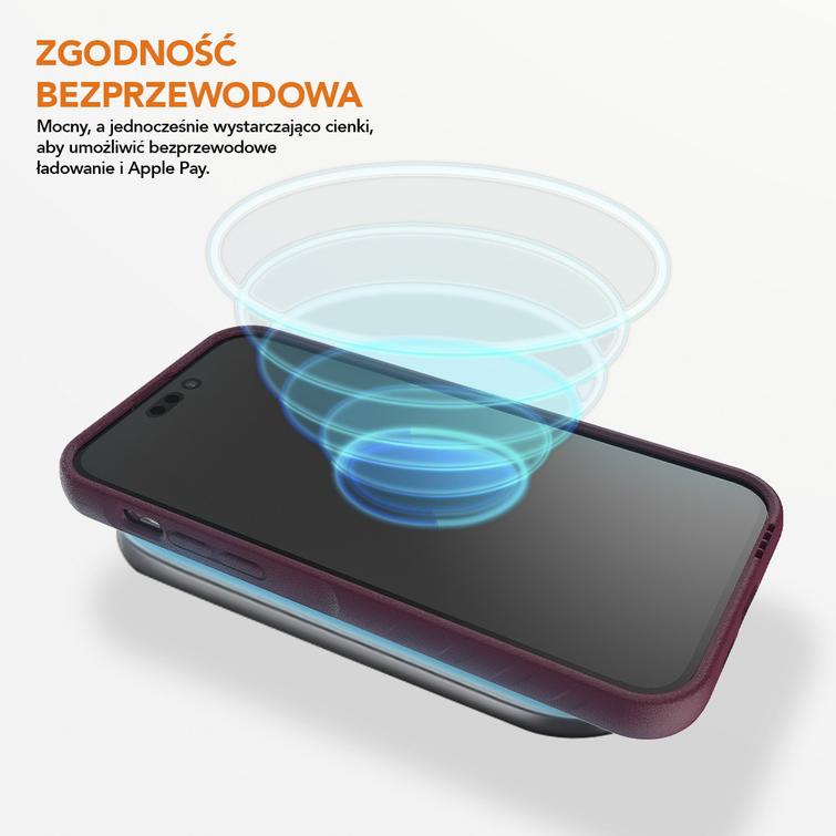 Ruma kuminen L-muotoinen suojakuori iPhone 15 Plus 6,7":lle, musta