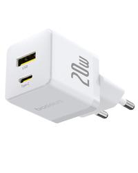 Baseus Palm -pikalaturi 1C 20W USB-C USB Kuunvalkoinen
