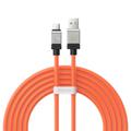 Baseus-kaapeli CoolPlay USB - USB-C 2m 100W oranssi