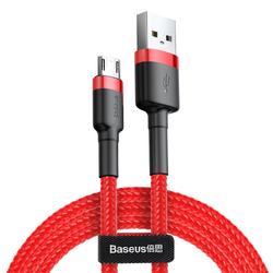 Baseus-kaapeli Cafule USB - micro USB 1,0m 2,4A punainen