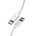 T-PHOX CABLE GLARY LITE SERIES 3W 1M USB-C/USB-C WHITE