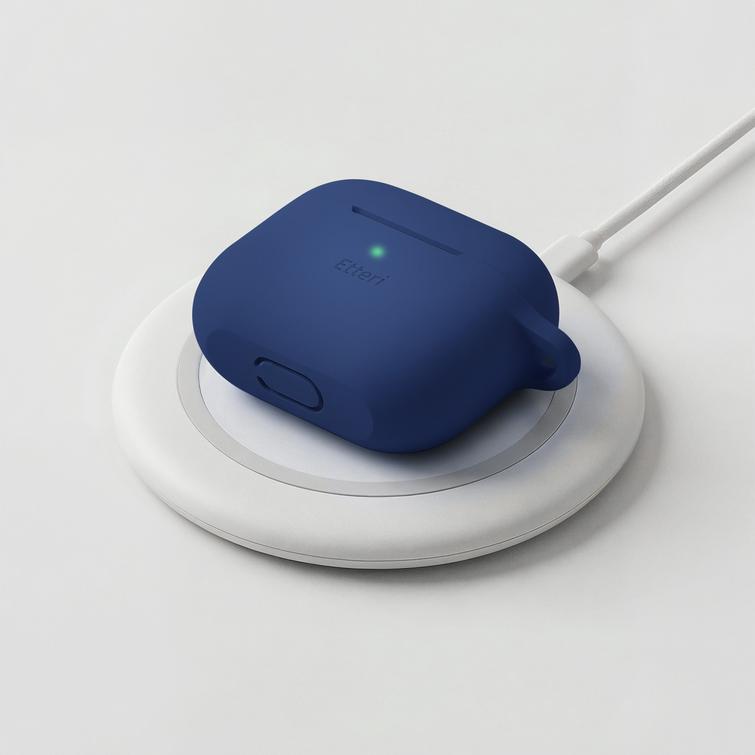 Etteri-silikonikotelo AirPods 3:lle tummansininen