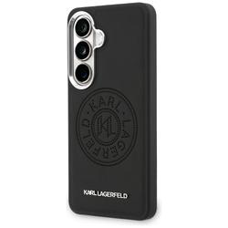 Karl Lagerfeld case Perforated KL MagSafe for Samsung Galaxy S26 black