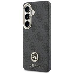 Guess case 4G Rhinestone Round Logo MagSafe for Samsung Galaxy S26 black