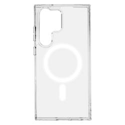 Iskunkest&auml;v&auml; 1,5 mm:n magneettikotelo Samsung Galaxy S23:lle, l&auml;pin&auml;kyv&auml;, isolla rei&auml;ll&auml;