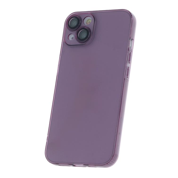 Slim Color -suojakuori Samsung Galaxy A25 5G -mallille (maailmanlaajuinen) luumunv&auml;rinen