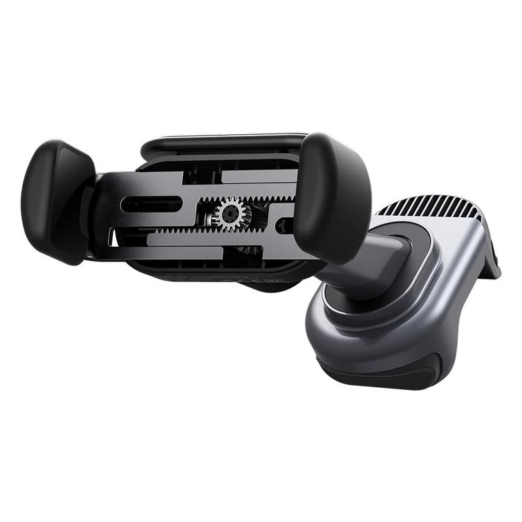 Baseus autoteline T-Space musta tuuletusritil&auml;&auml;n, aurinkokennolla