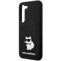 Karl Lagerfeld case for Samsung Galaxy S24 KLHCS24SSNCHBCK black HC SILICONE NFT CHOUPETTE