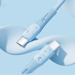 T-PHOX CABLE GENTLE USB-C/USB-C 60W 1M WHITE