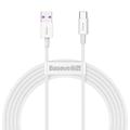 Baseus Superior USB - USB-C -kaapeli 2,0 m valkoinen 66W