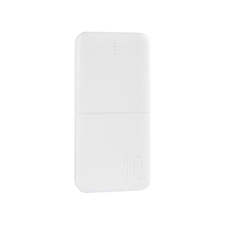 POWERBANK MX COCO 10 000mAh 2xUSB, 10W Li-Po, WHITE + MICROUSB CABLE