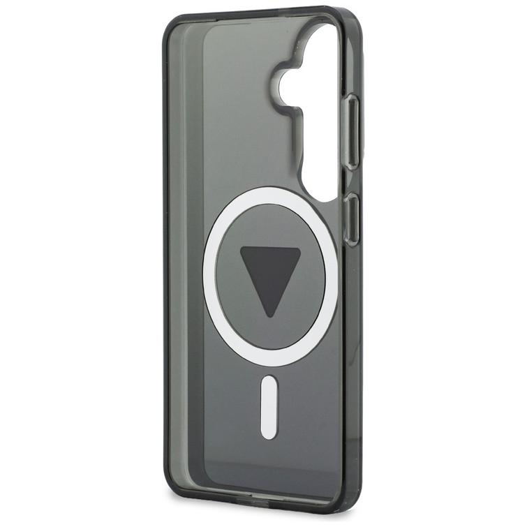 Guess case IML Gradient Triangle MagSafe for Samsung Galaxy S26 black