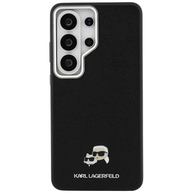 Karl Lagerfeld case Saffiano KC Metal Logo MagSafe for Samsung Galaxy S26 Ultra black
