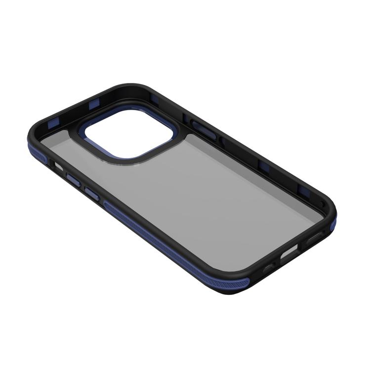 Crystal Black case for iPhone 16e blue