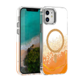 Epoxy Mag case for iPhone 12 / 12 Pro 6,1" orange