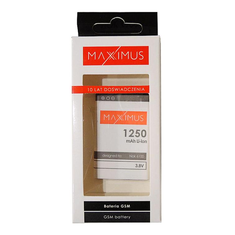 BAT. MAXXIMUS NOK 6100/6300 1250mAh