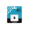 Kingstonin muistikortti 512GB microSDXC Canvas Go Plus Gen4 200MB/s A2 U3 V30