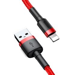 Baseus-kaapeli Cafule USB - Lightning 2,0 m 1,5A puna-punainen