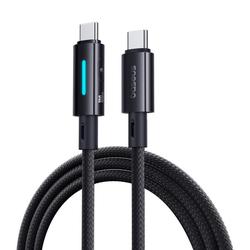 Baseus Lit -kaapeli USB-C - USB-C 2m 100W Kosminen musta