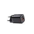 WALL CHARGER T-PHOX HANDY SERIES 33W T-PP08 USB/USB-C BLACK