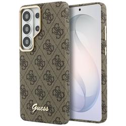 Guess case 4G Script MagSafe for Samsung Galaxy S26 Ultra brown