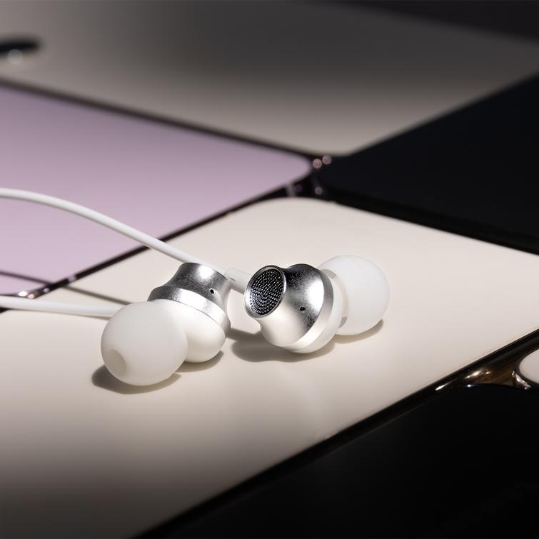 Forever-langalliset kuulokkeet EP-02 USB-C, valkoiset