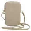 Guess laukku Zip Triangle 4G beige