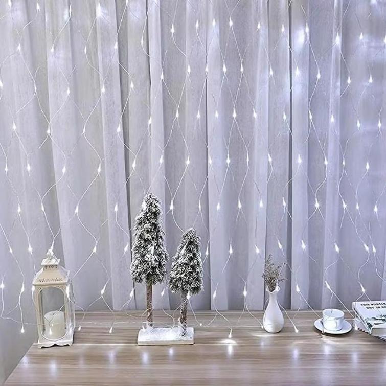 LED CURTAIN (240 LAMPS) 3M x 3M COLD WHITE