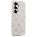 Guess case 4G Rhinestone Round Logo MagSafe for Samsung Galaxy S26 pink
