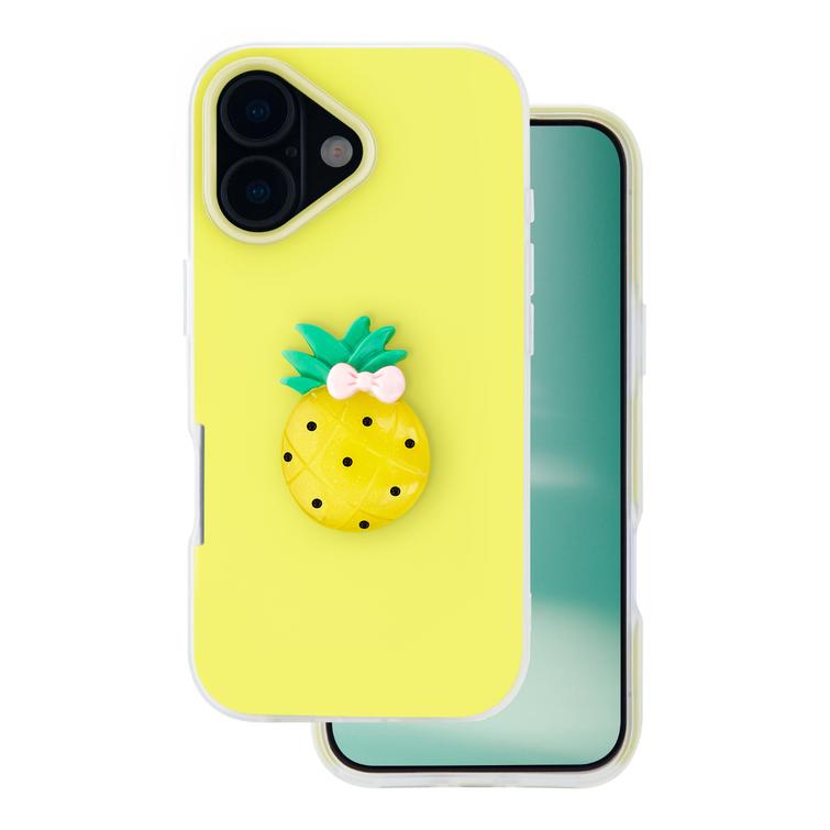 Fruit 2in1 case for iPhone 17 6,3" yellow