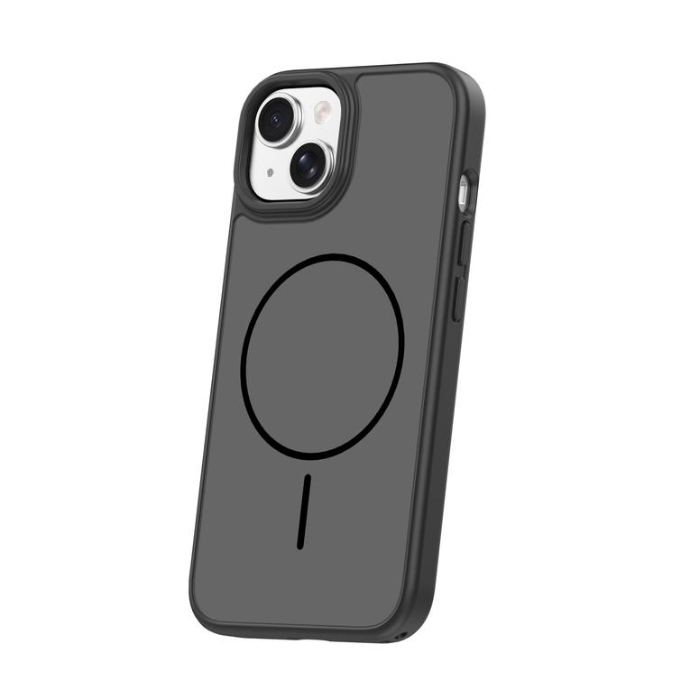 Frame Thin Mag -suojakuori iPhone 15 6,1":lle, musta